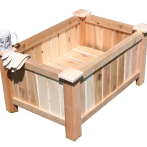 Rectangular Cedar Planter