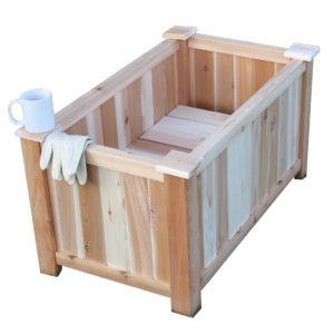 Rectangular Cedar Planter