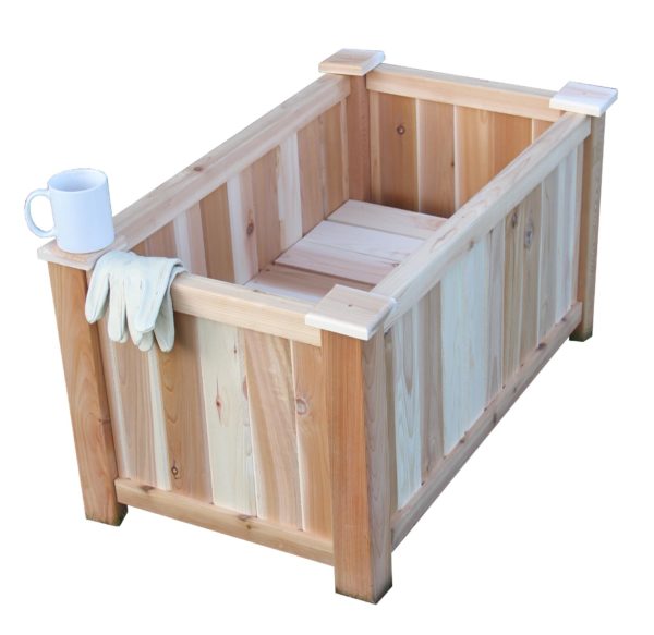 Rectangular Cedar Planter