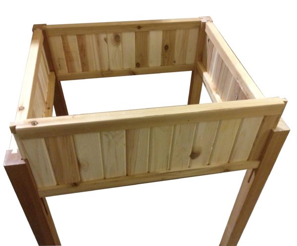 Square Elevated Planter - Image 3